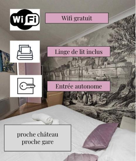 Les Penates De Loire Apartment Ancenis Phòng bức ảnh